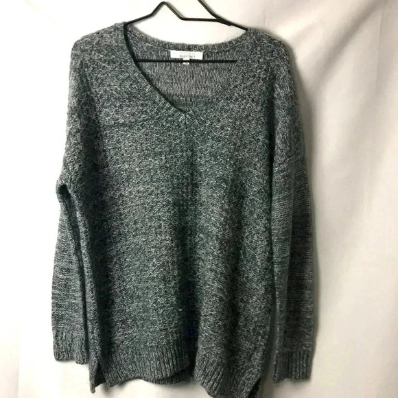 COMPANY ELLEN TRACY WO SZ LG COZY SWEATER GRAY - Picture 1 of 10
